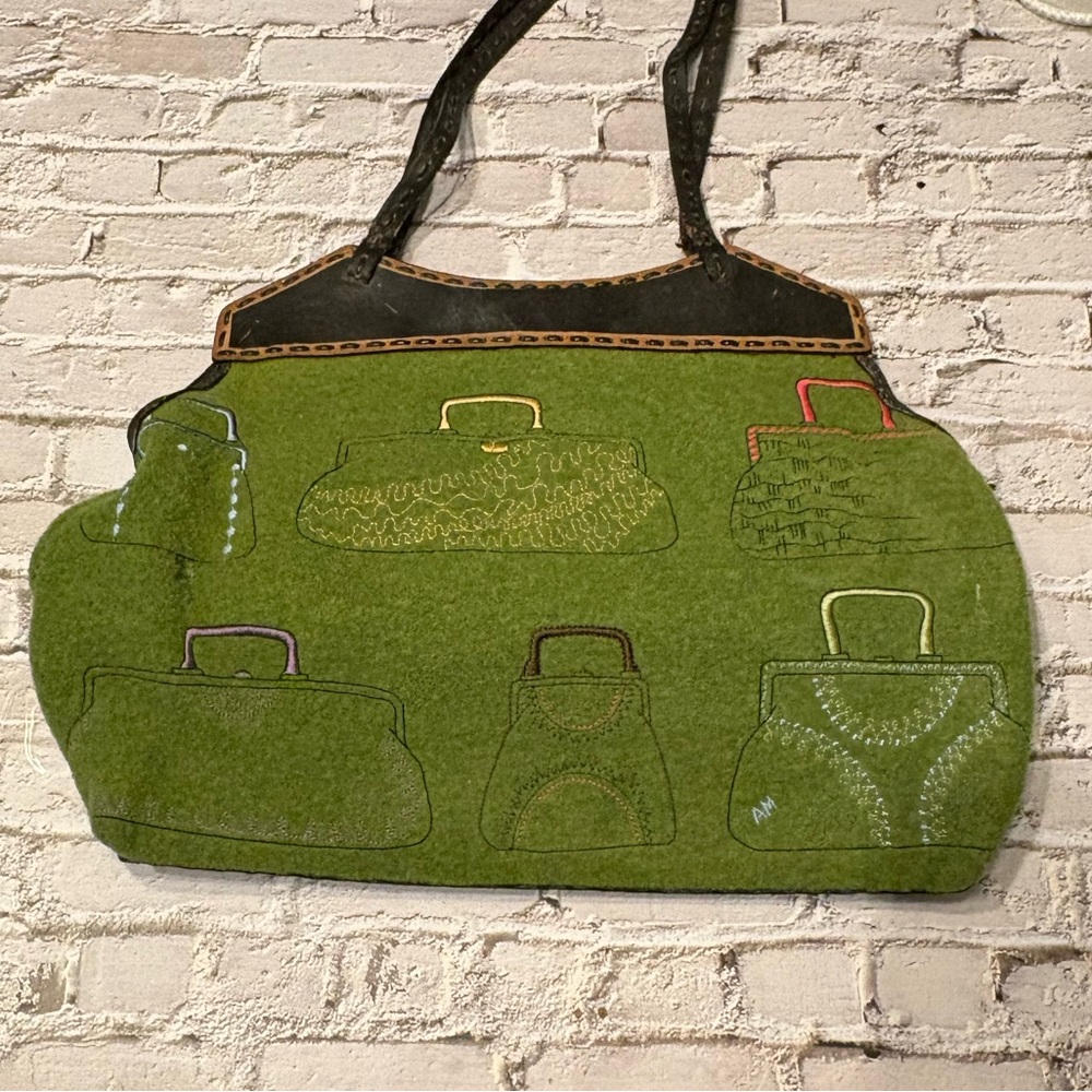 Vintage Antonio Melani Embroidered Bag